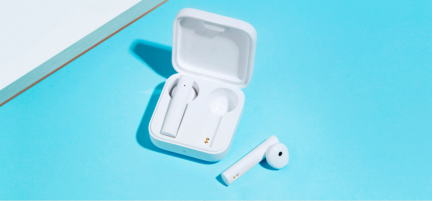 Беспроводные Bluetooth наушники Xiaomi с зарядным кейсом для повседневного использования Наушники Xiaomi беспроводные Bluetooth с кейсом