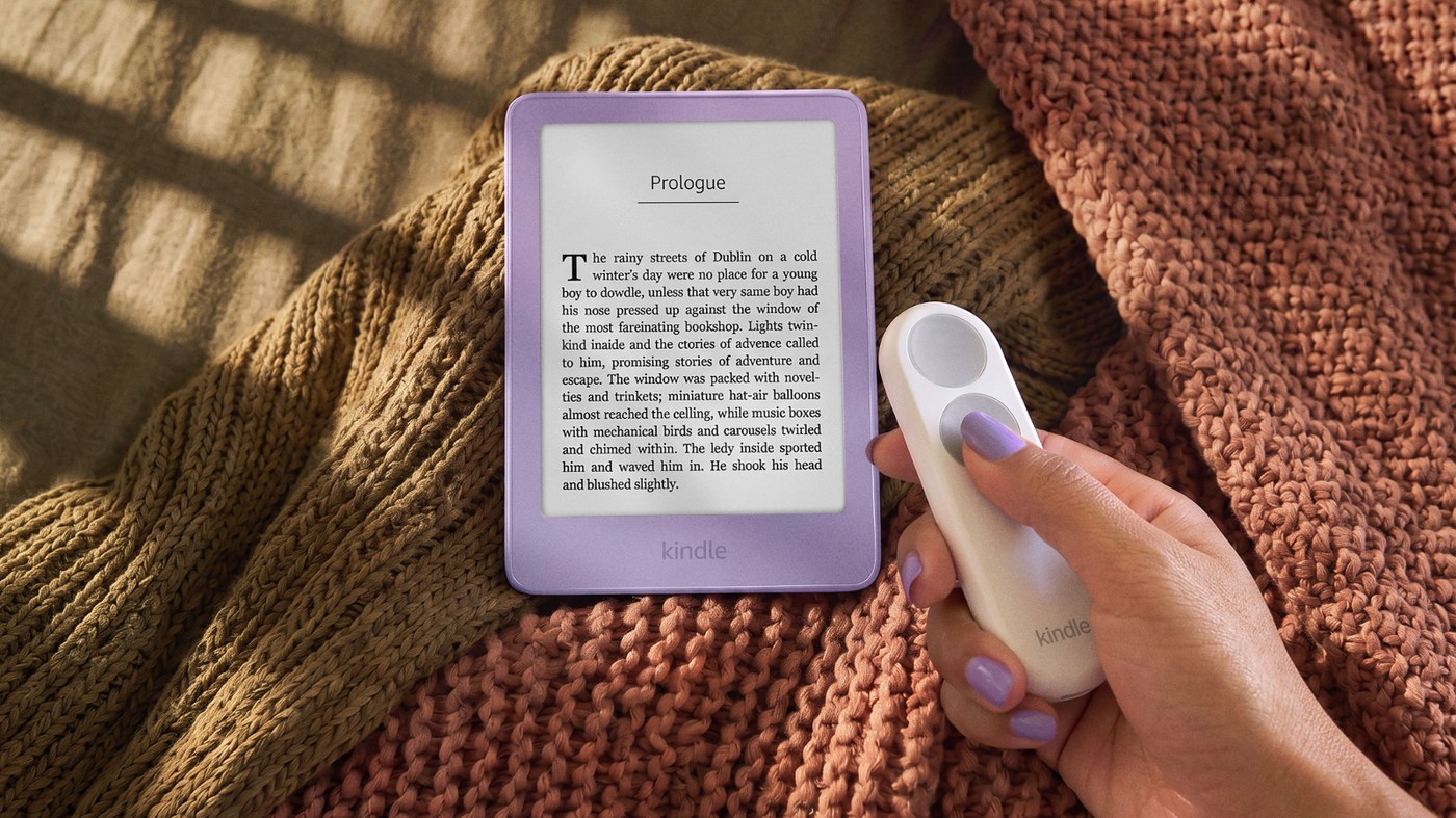 Page-Turn Cover — чехол с кнопками перелистывания Page-Turn Cover — чехол с кнопками перелистывания