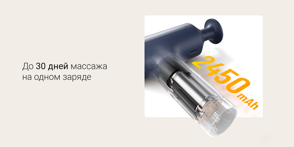 Перкуссионный массажер Xiaomi Massage Gun 2 (XMFG-M451)