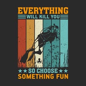 принт Everything will kill you
