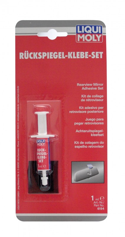 Ruckspiegel-Klebe-Set &mdash; Клей для зеркал заднего вида