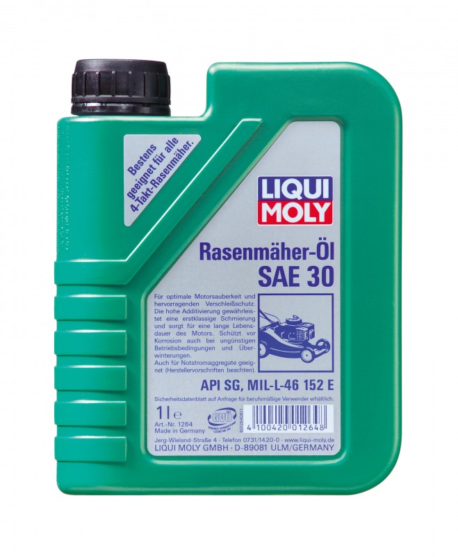 SAE 30 - летнее масло для косилки газона