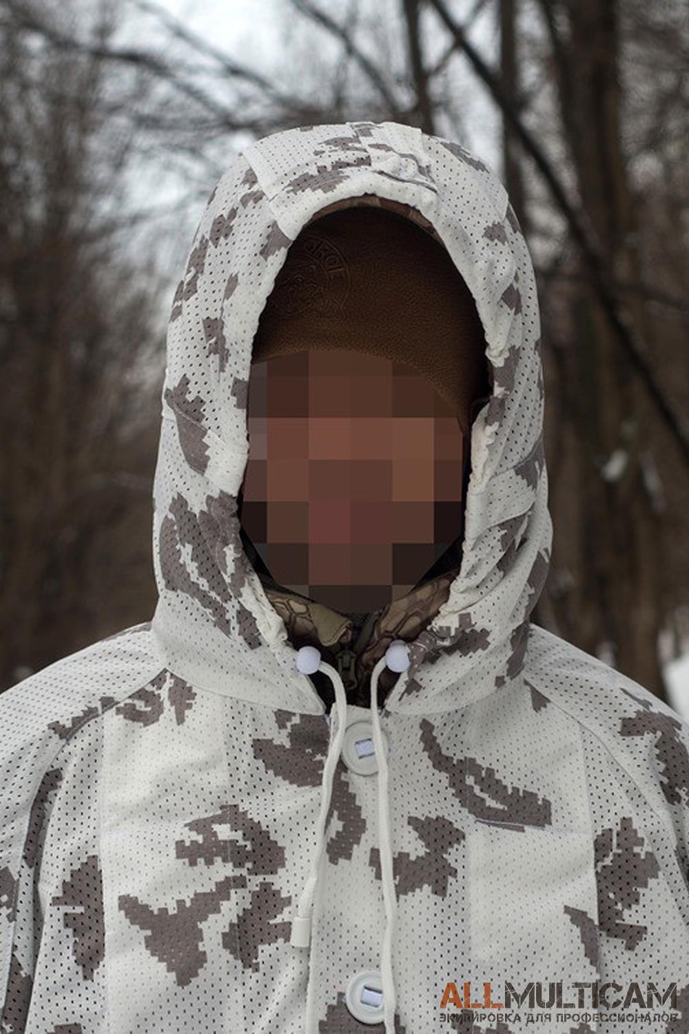 Белый маскировочный халат Мираж 5.45 DESIGN