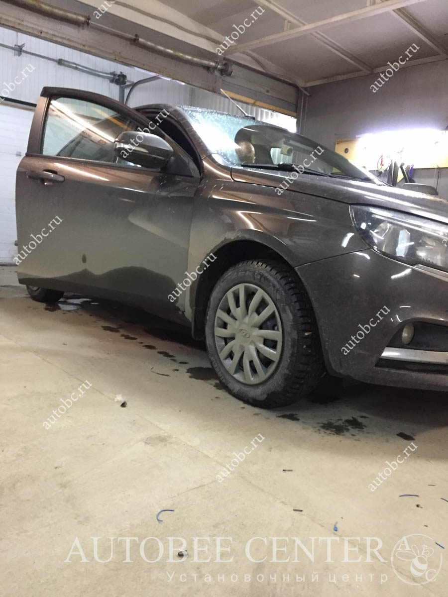 Lada Vesta (установка 2din)