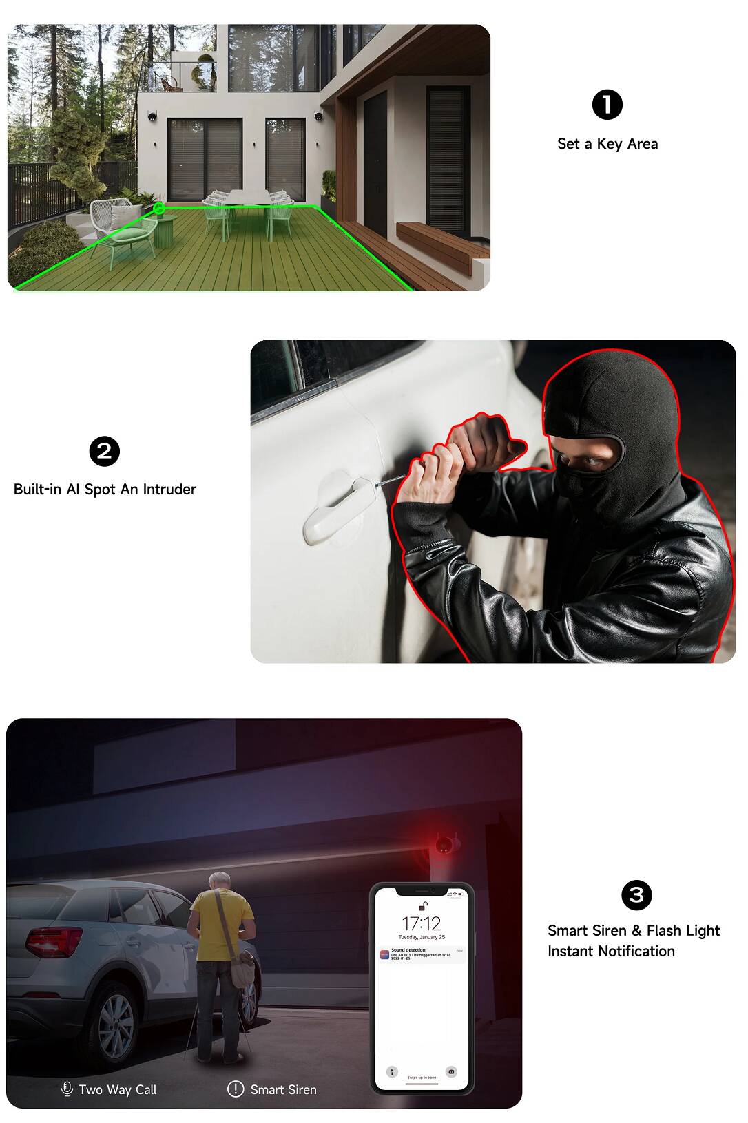 IP камера Xiaomi IMILAB Security Camera EC3 Lite