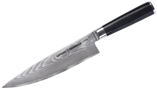 Нож кухонный Шеф Samura DAMASCUS Нож кухонный Шеф Samura DAMASCUS
