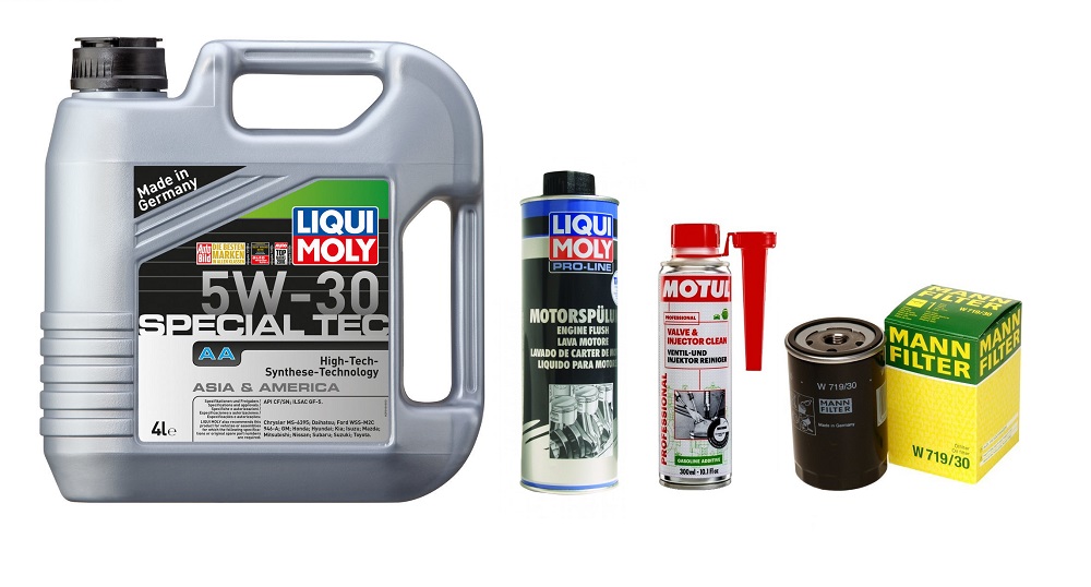 Набор liquimoly для раскоксовки колец в моторе