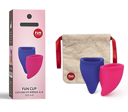 Набор менструальных чаш Fun Cup с коробкой