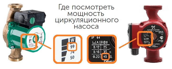 Шильдик циркуляционного насоса &mdash; где посмотреть мощность для подбора UPS (ИБП) для насоса отопления