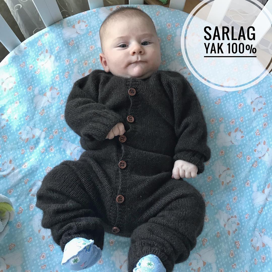 Комбинезон из пуха яка SARLAG