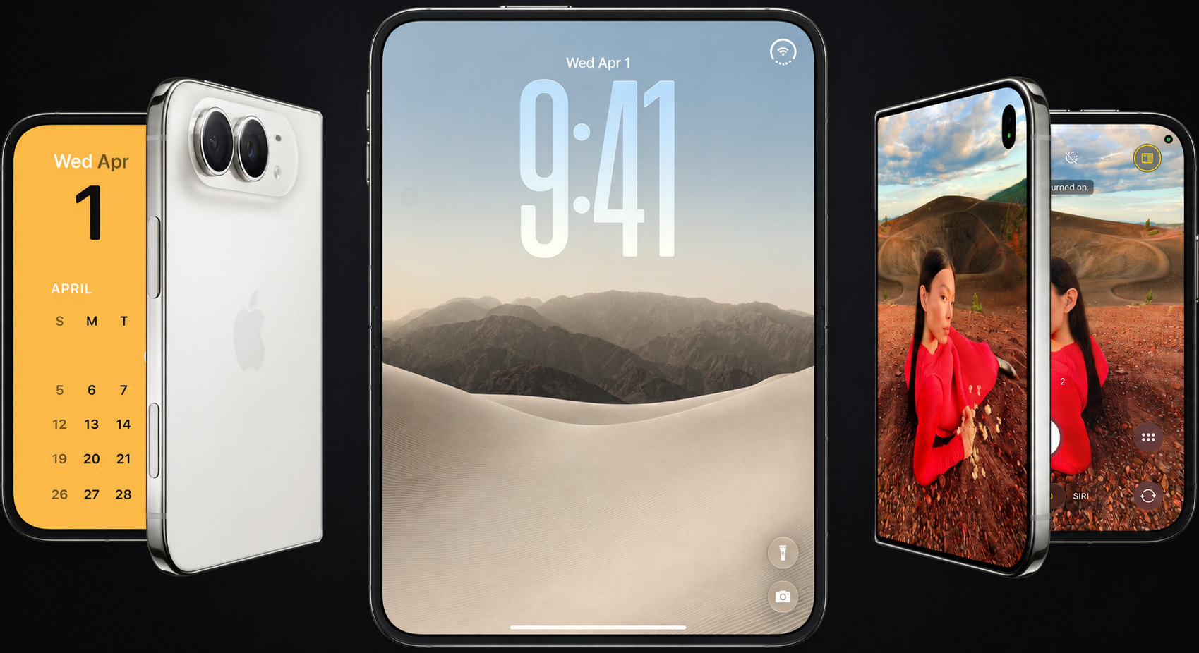 Варианты положения Apple iPhone Duo