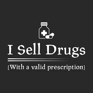 принт фармацевта I Sell Drugs