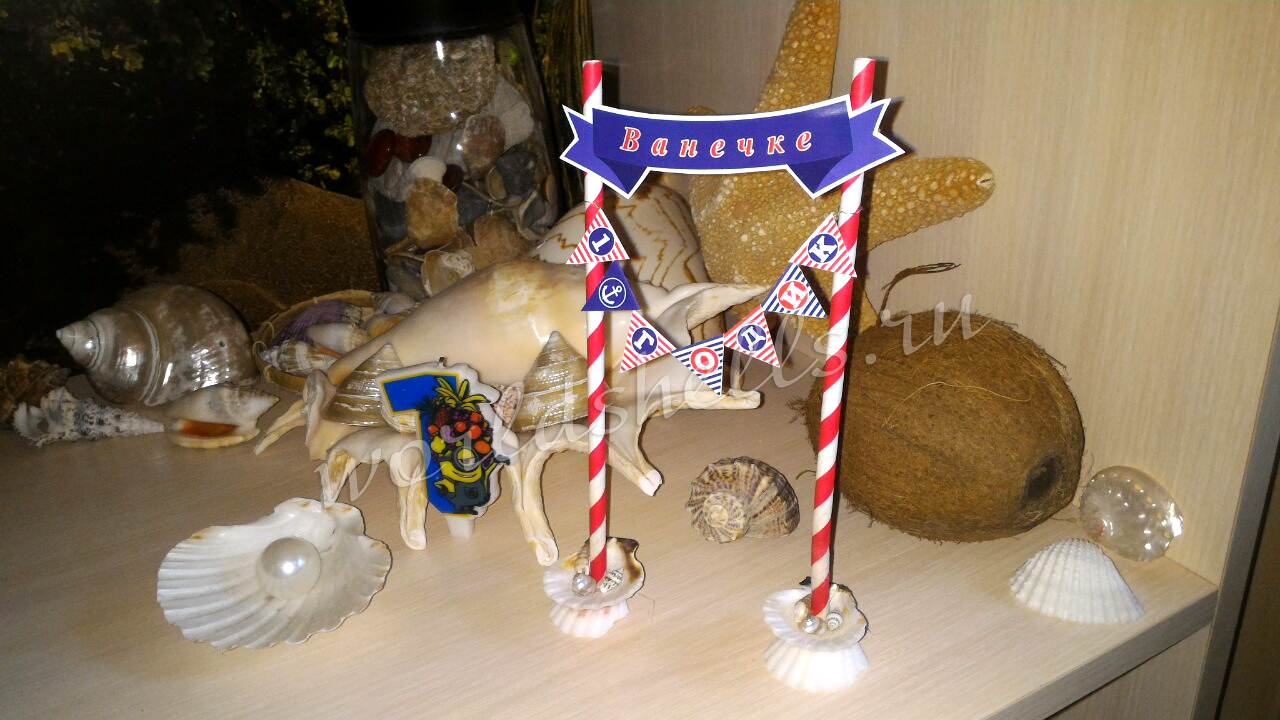 Поделки из ракушек