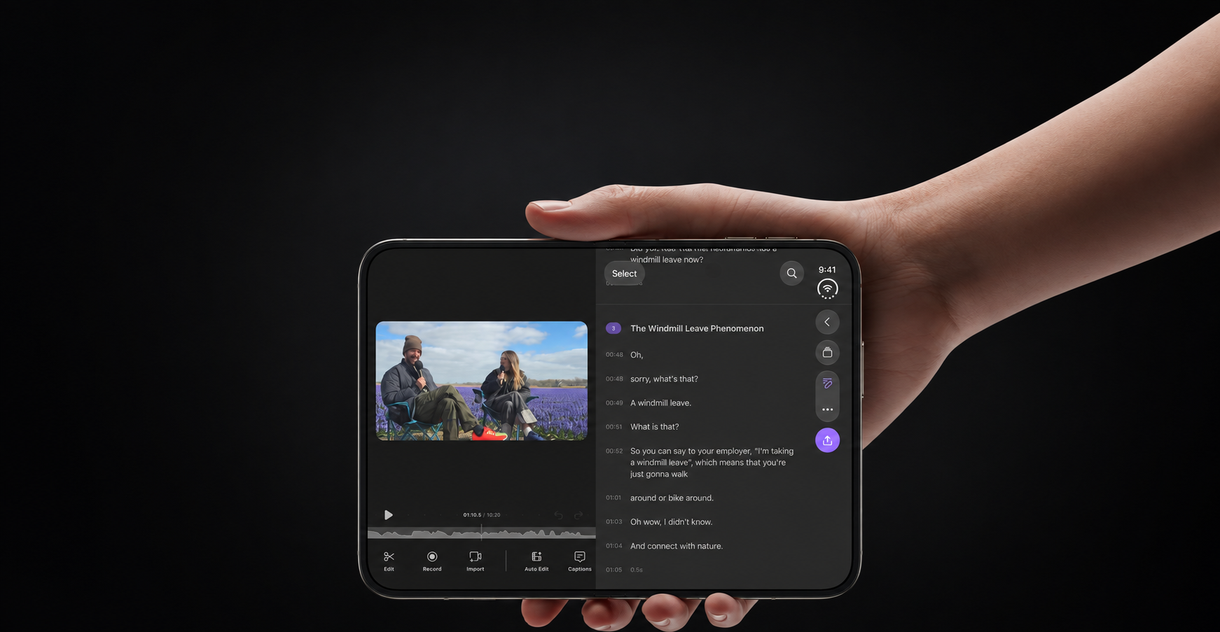 Работа с приложениями на большом дисплее iPhone Duo