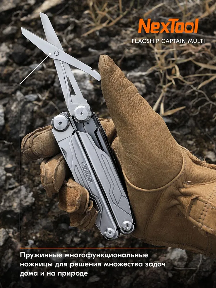 Мультитул NexTool Flagship Captain Multi Tool (NE20214)