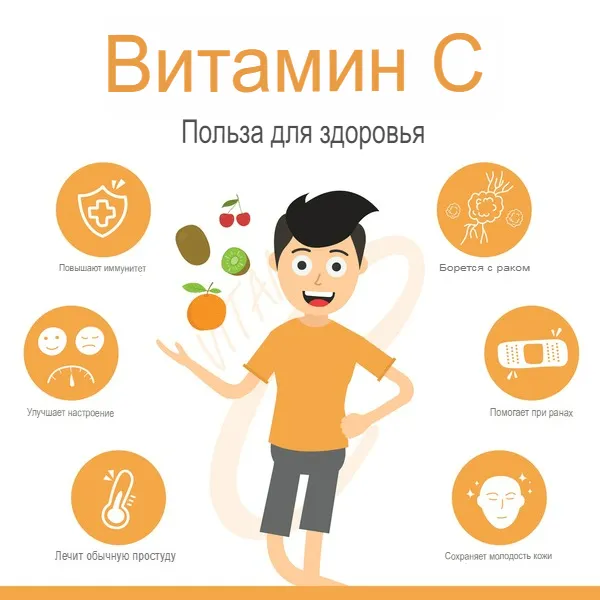 Польза для организма от витамина C Польза для организма от витамина C