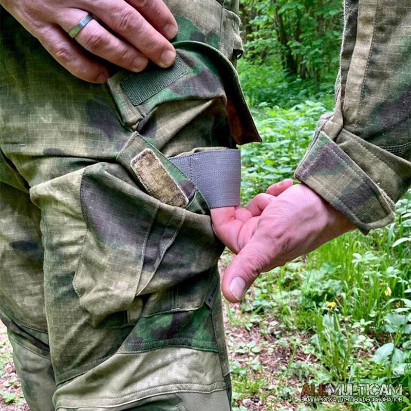 Эластичная стропа в карманах