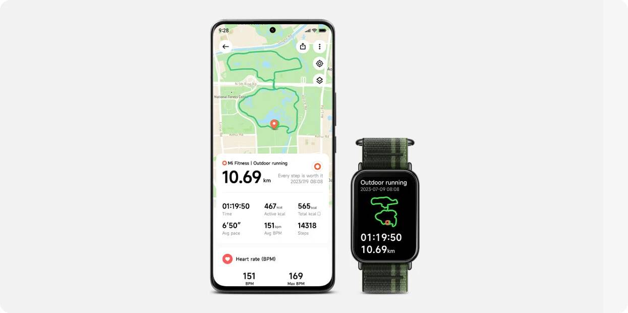 Фитнес-браслет Xiaomi Band 8 Pro
