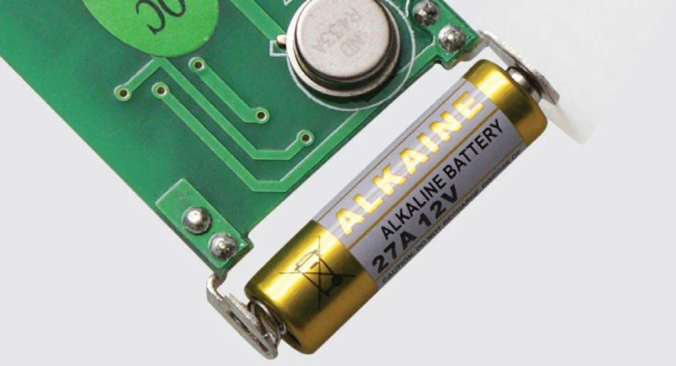 Батарея 27А 12V в оригинальном пульте TRANSMITTER-4 img55.webp