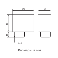 Размеры Johnson Controls 270XT-95008