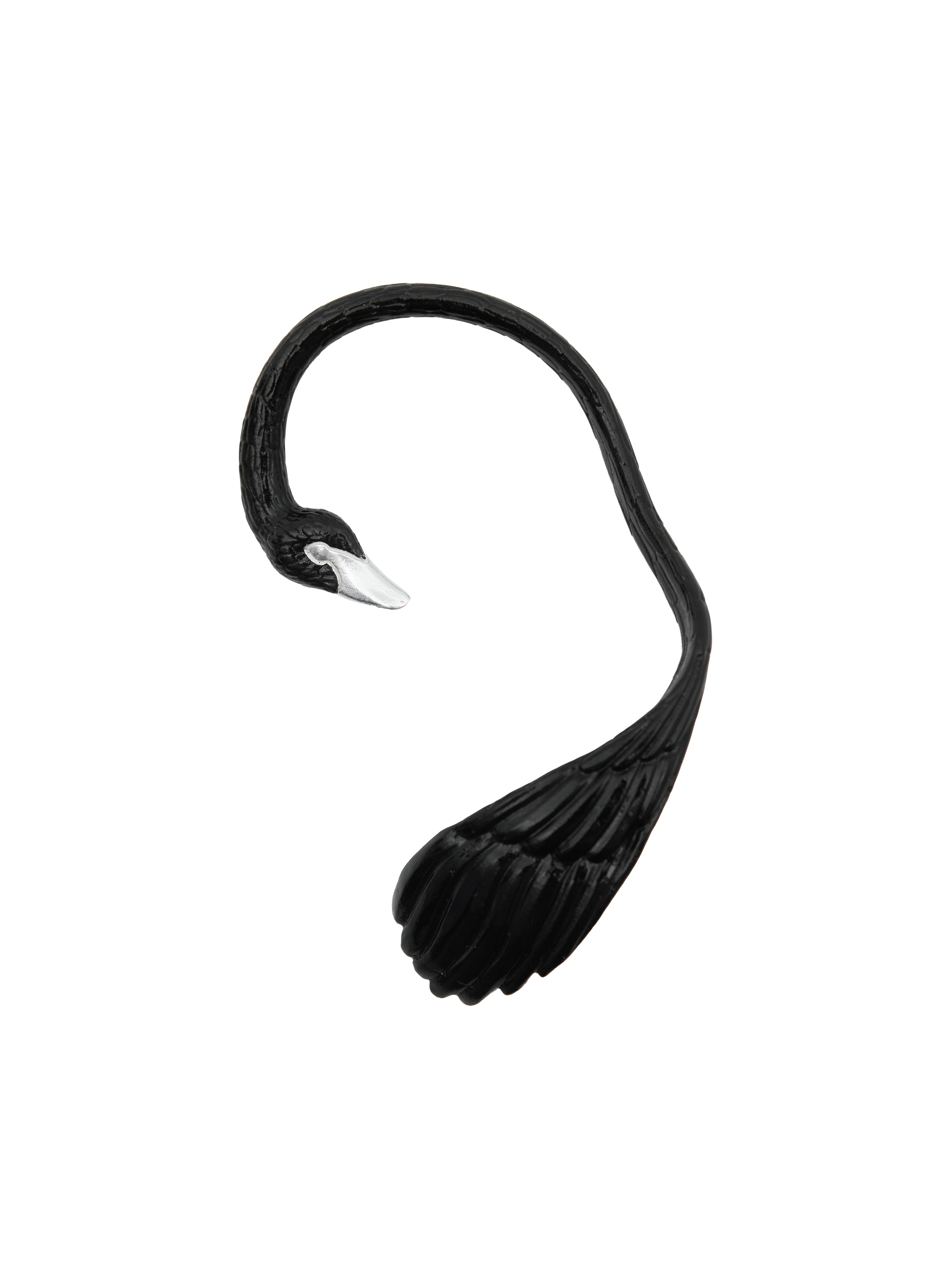 Black swan ear cuff