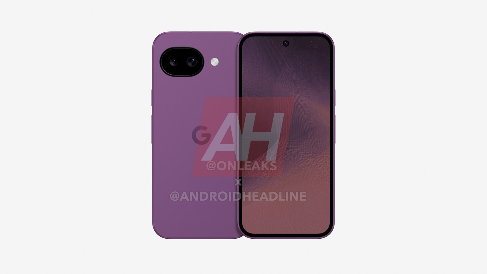 Google Pixel 11a утечка — фронт и зад OnLeaks