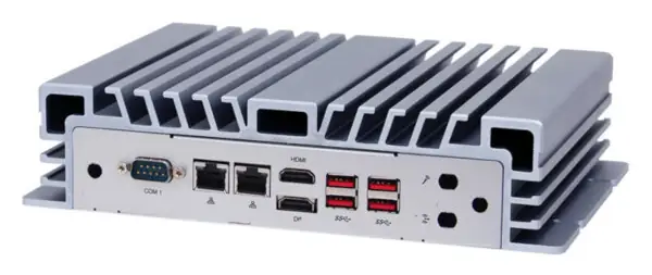 Серебристый Arestech BPC-3072: панель с HDMI, DisplayPort, двумя Gigabit Ethernet и USB 3.0