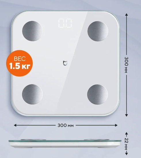 Умные весы Xiaomi Body Composition Scale 2 (NUN4048GL)