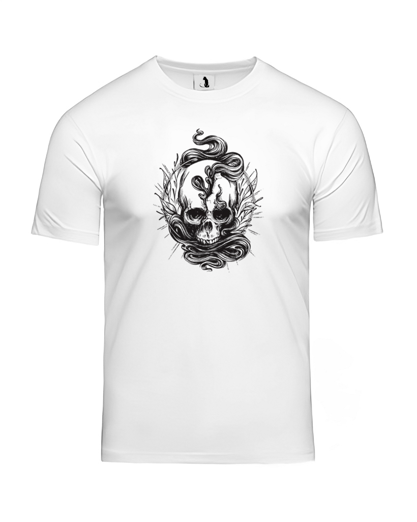 Футболка Череп с трещиной unisex
