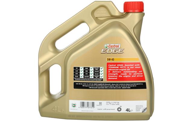 Castrol Edge 5w40 4 литра