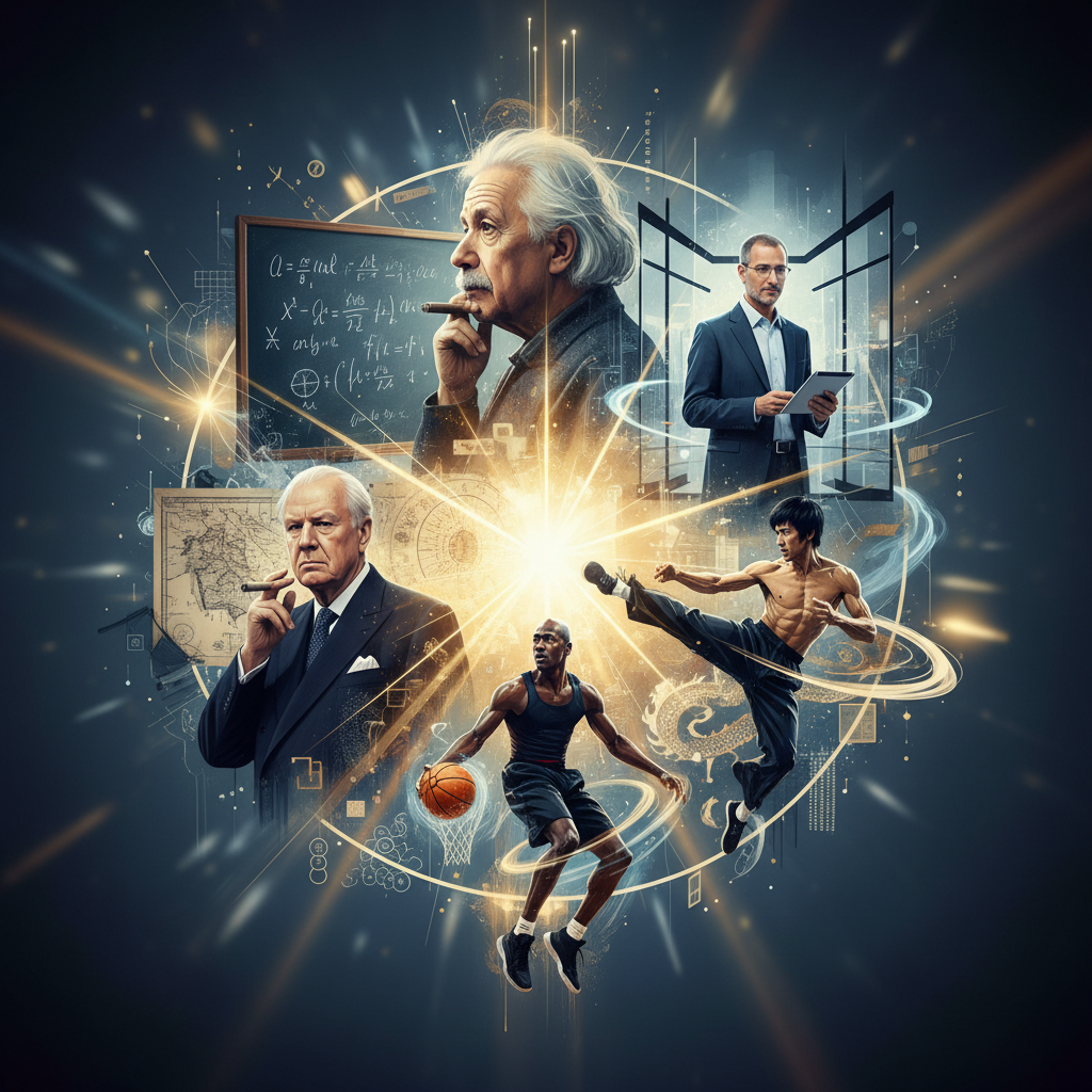 <img src="grandes-lideres-exito-superjump.png" alt="Great leaders wisdom: Einstein, Jobs, Jordan, Churchill mastery principles for transformation and excellence">