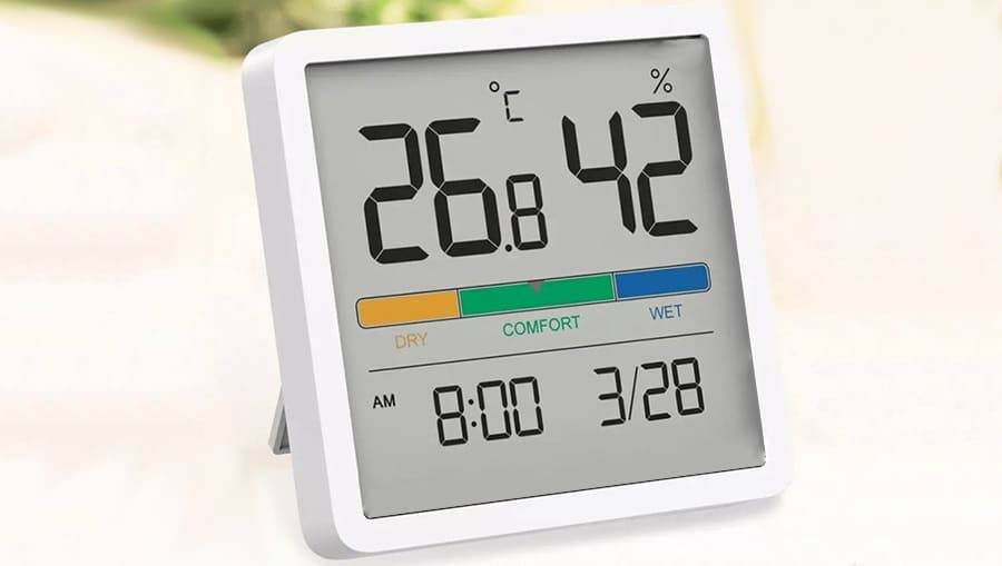 Метеостанция Xiaomi BEHEART Temperature and Humidity Clock Display W200