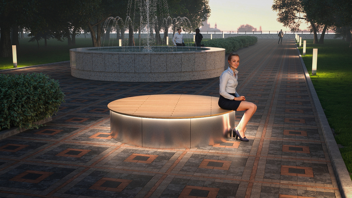comfortable urban environment
