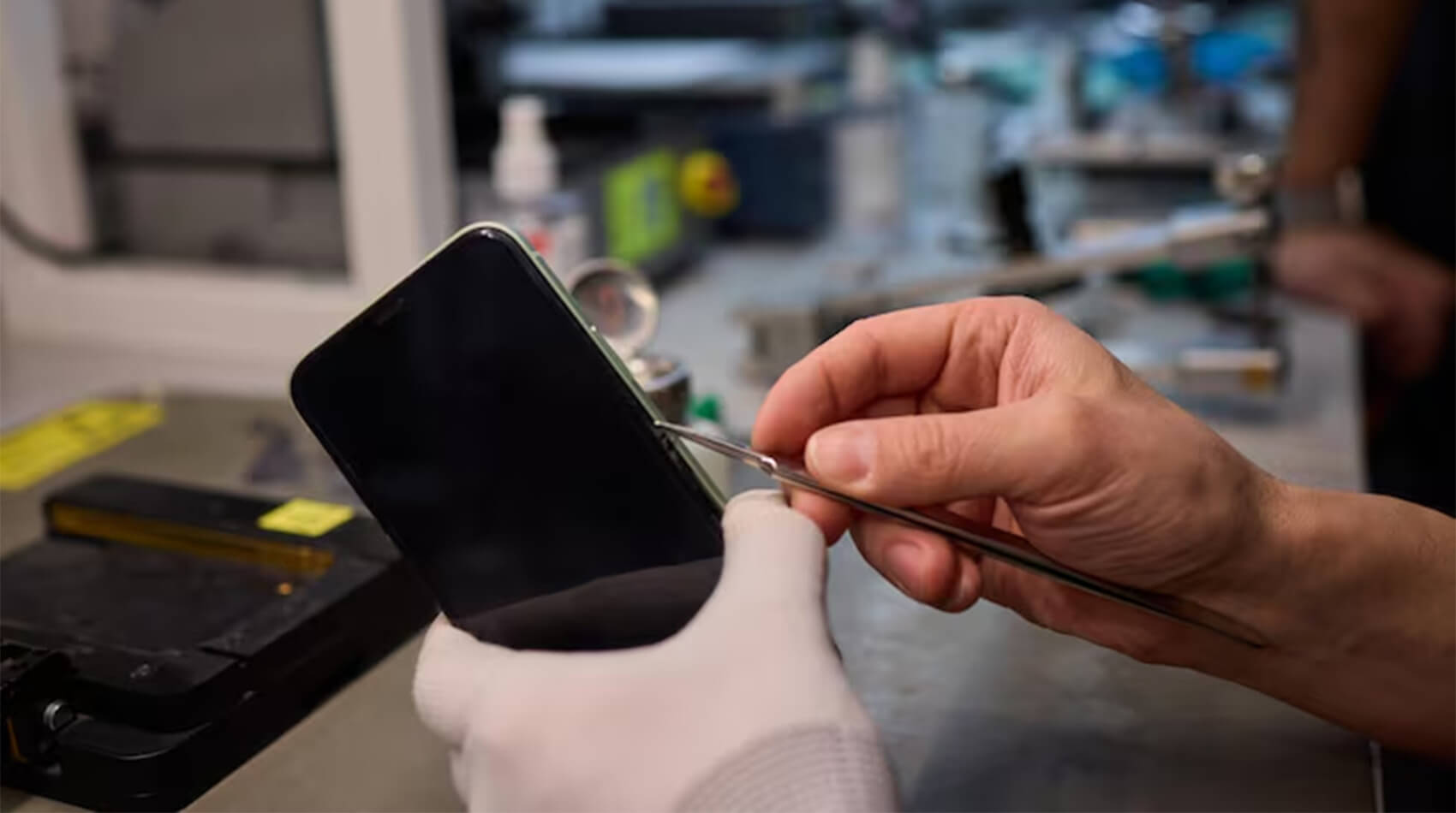 Проверка аккумулятора и IMEI смартфона перед оплатой