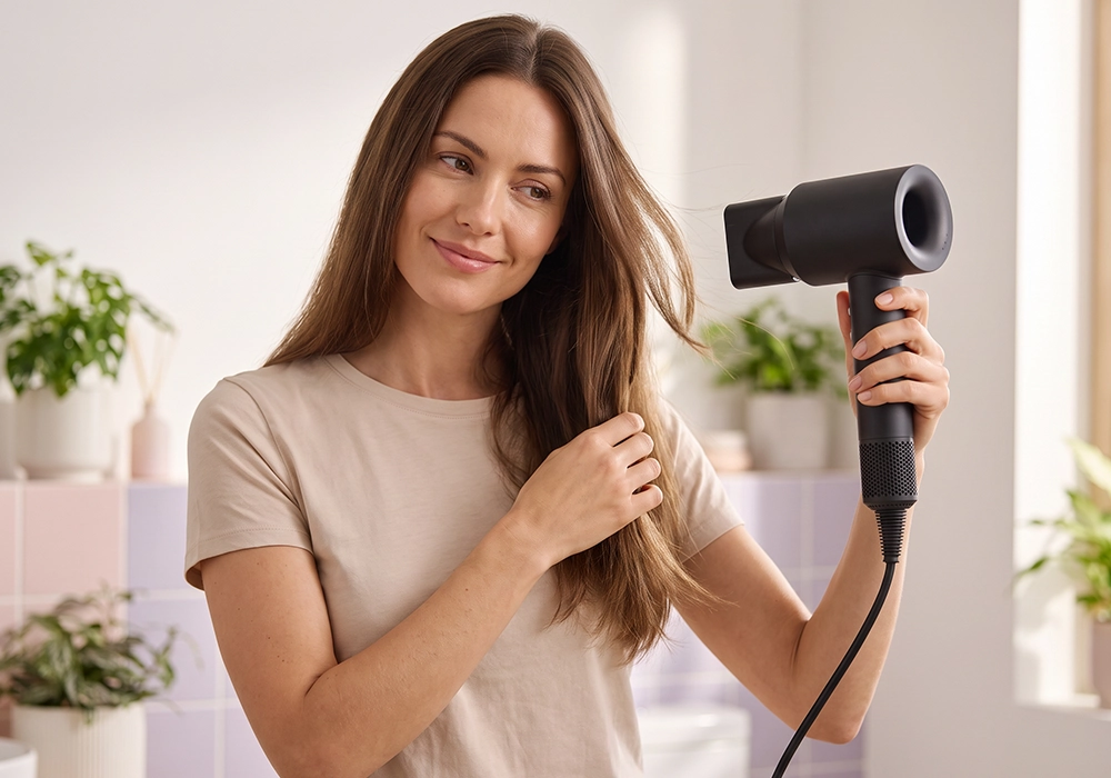 Преимущества BLDC-мотора Cosmolex SuperAir перед обычным феном