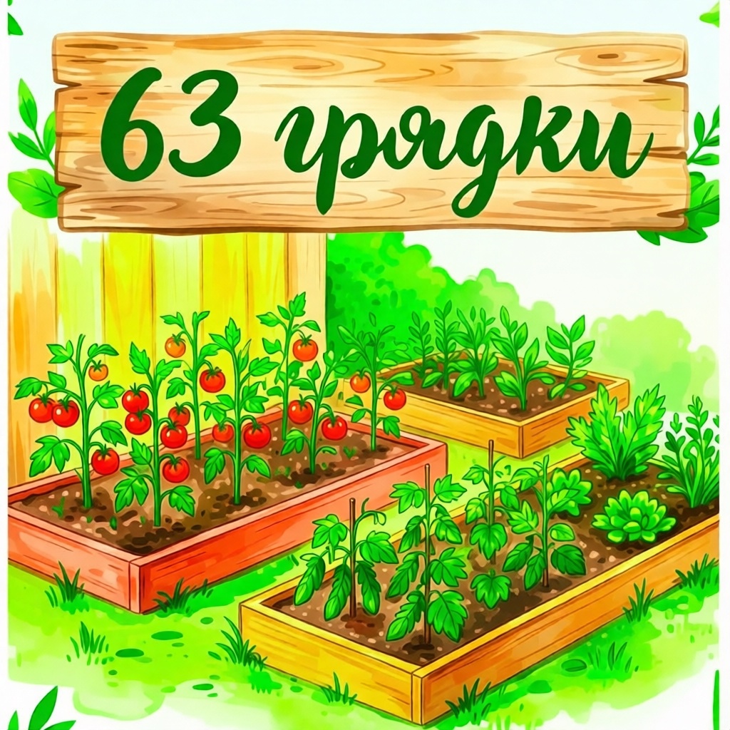 63 грядки