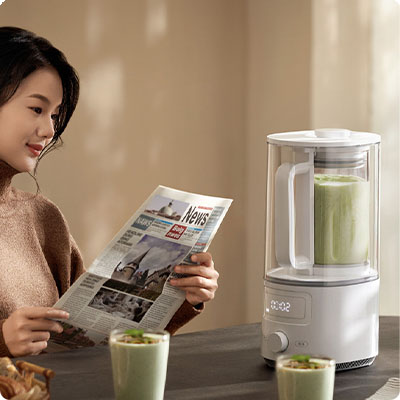 Умный блендер с функцией нагрева Xiaomi Mijia Soft Sound Cooking Machine S1 (MPBJ003CM) 1.5L