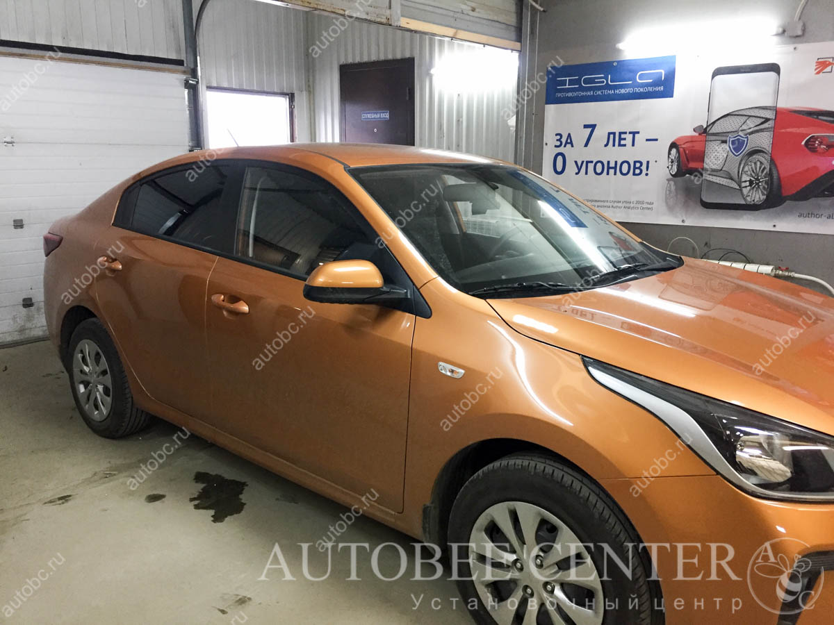 Kia Rio (Тонировка)