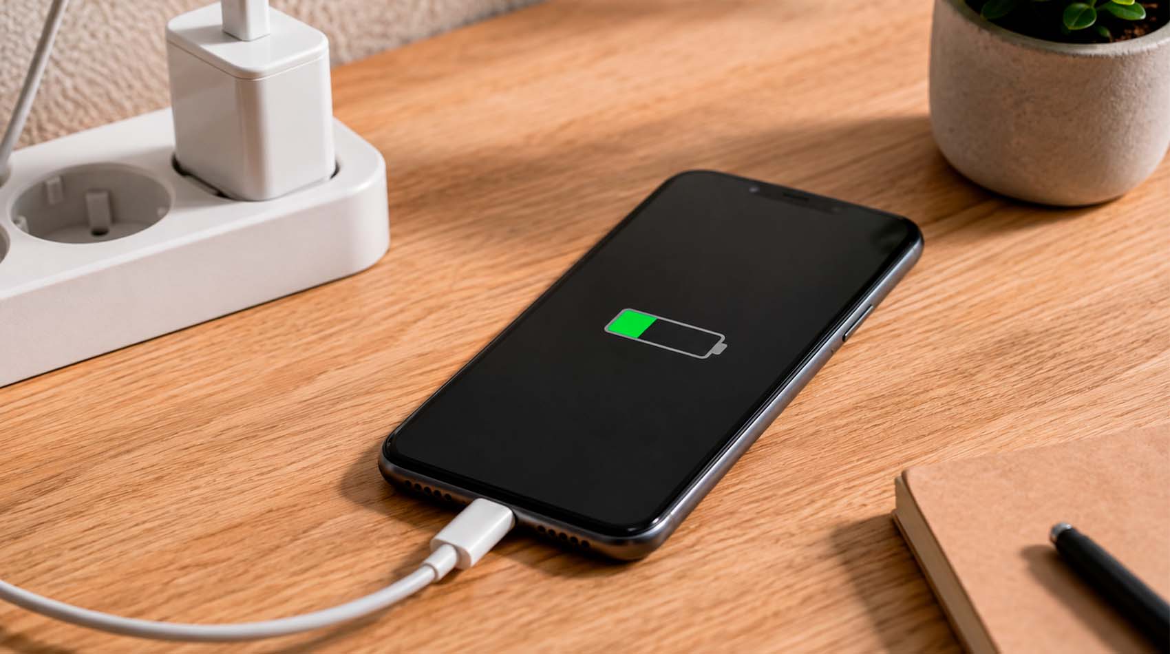 Проверка кабеля и разъёма USB-C при нестабильной зарядке телефона