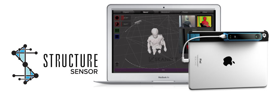 Structure Sensor 3д сканер