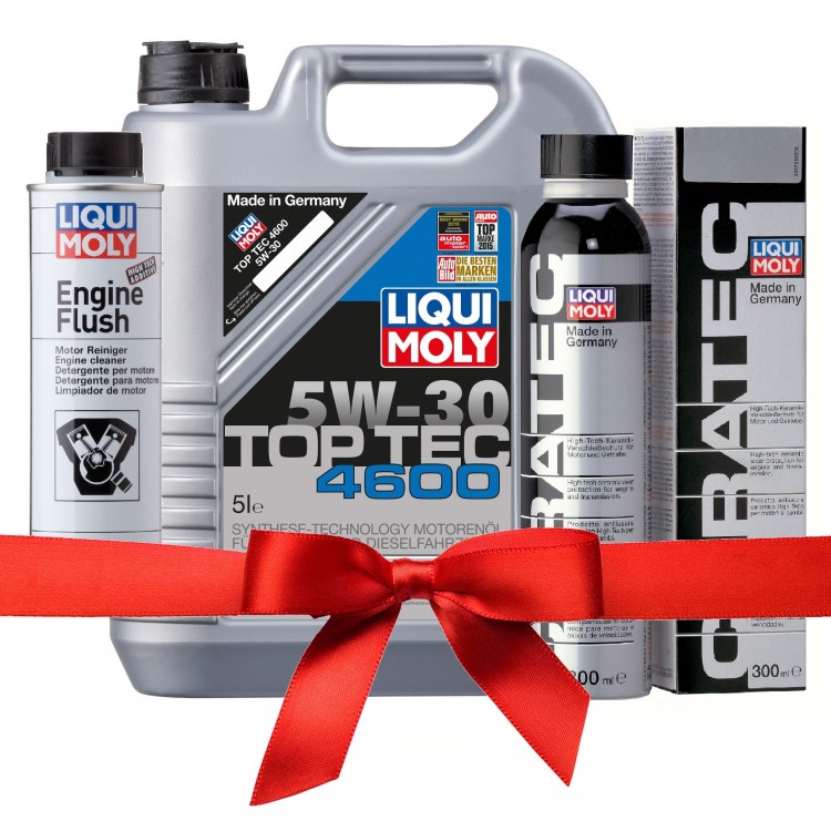 Акционный набор liqui moly с присадками и маслом