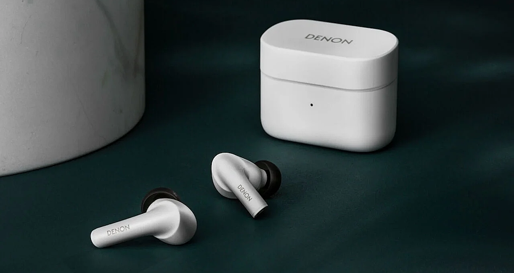 den-wrlear-06 Беспроводные наушники DENON Wireless Earbuds White