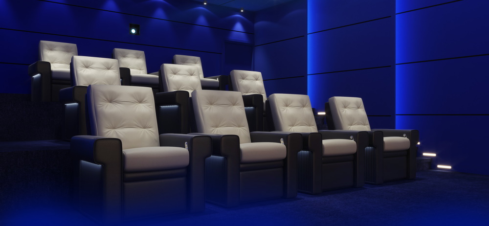 Кресла для домашнего кинотеатра Moovie Boston