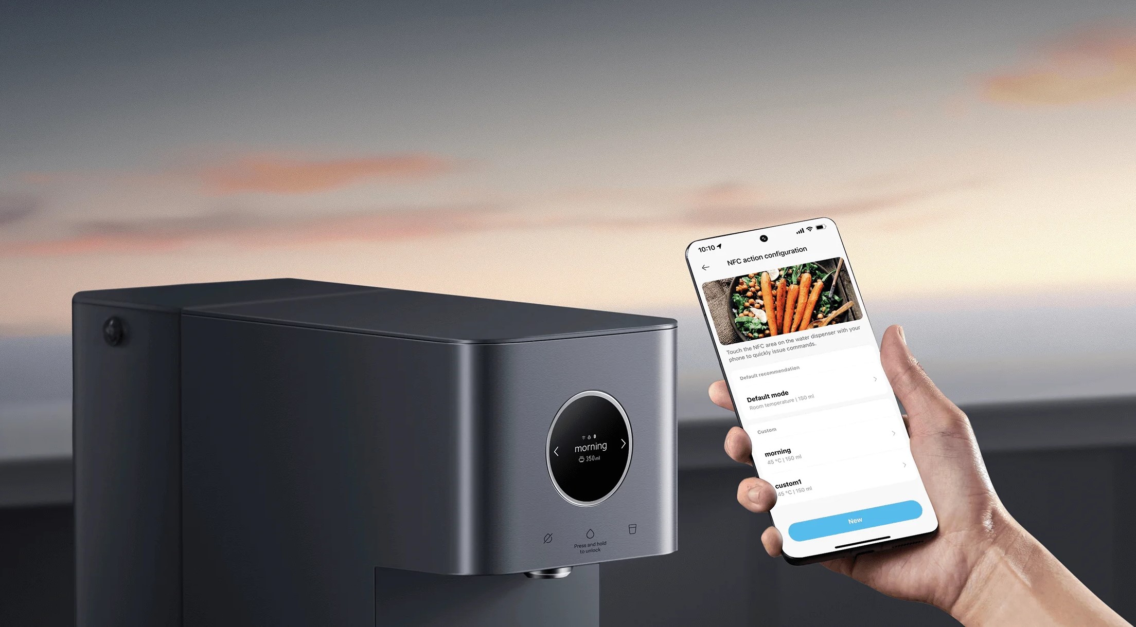 Умный диспенсер Xiaomi Smart Filtered Water Dispenser Pro (MFB120A-1)