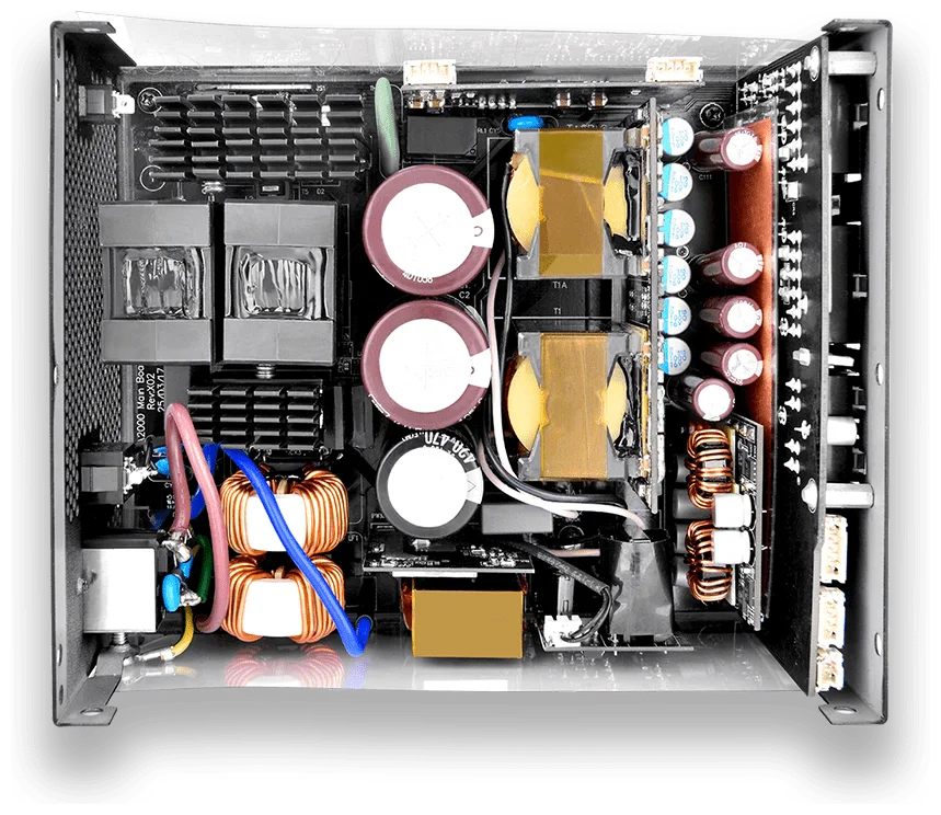 Внутреннее устройство блока питания Thermaltake Toughpower i2000W