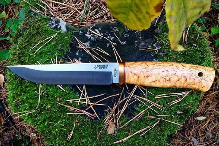 Нож универсальный Компаньон Южный Крест N690 карельская береза