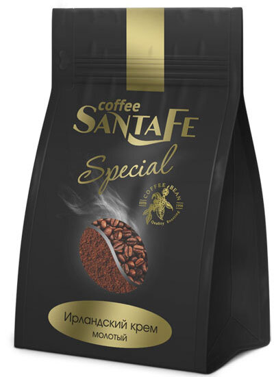 Кофе молотый Santa Fe «Ирландский крем» Кофе молотый Santa Fe «Ирландский крем»