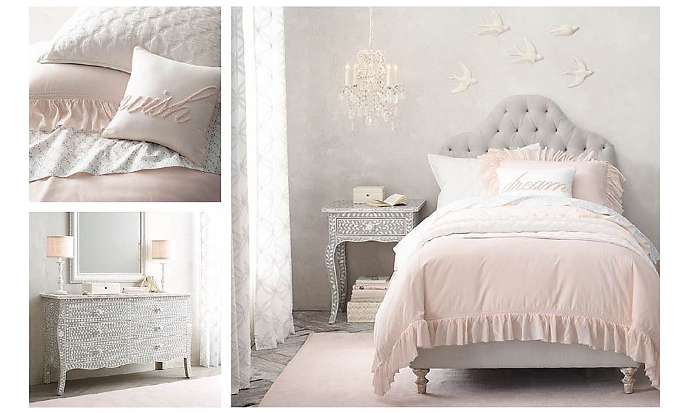 Королевская комната для девочки Restoration Hardware