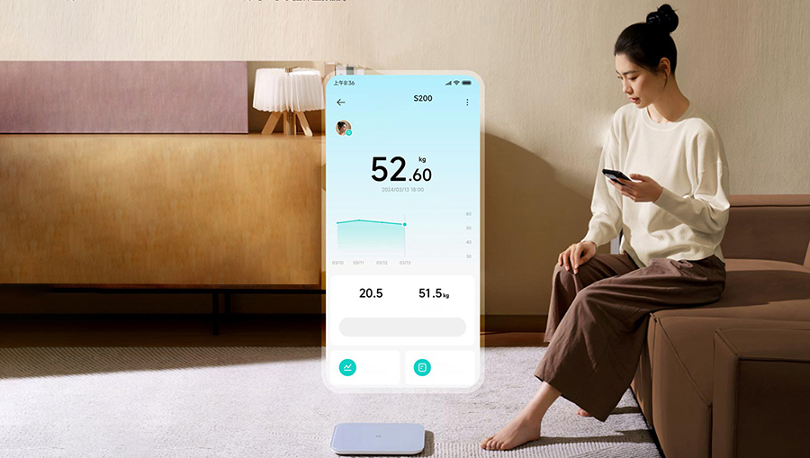 Умные весы Xiaomi Scale S200 (MJTZC02YM)
