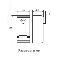 Размеры Johnson Controls A19AAF-9102